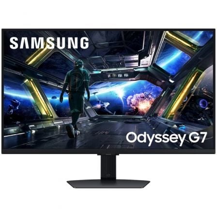 Samsung Odyssey G7 S32DG702EU 32' | 4K | 1ms | 144Hz | IPS | Multimídia | Altura ajustável | Smart TV | Preto