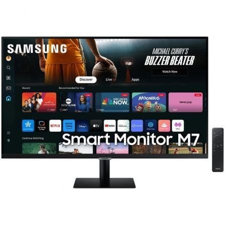 Samsung M7 S32DM700UU 32' | 4K | Multimídia | Smart TV | Preto