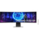 Samsung Odyssey OLED G9 S49DG954SU de 49' | Dual QHD | 0,03 ms | 240 Hz | OLED | Multimídia | Altura ajustável | Prata