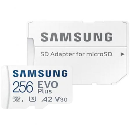 Samsung EVO Plus 2023 256 GB com adaptador | Classe 10 | 160 MB