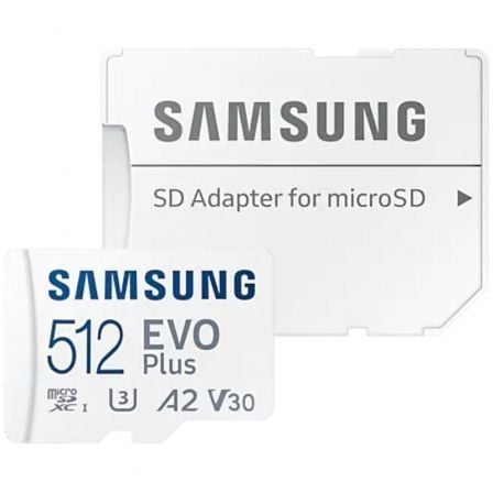 Samsung EVO Plus 2023 512 GB com adaptador | Classe 10 | 160 MB