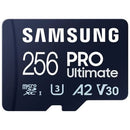 Samsung Pro Ultimate 256 GB com adaptador | Classe 10 | 200 MBs