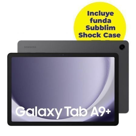 Samsung Galaxy Tab A9+ 11' | 8GB | 128GB | Octacore | Cinza Grafite + Capa Shock Case Subblim