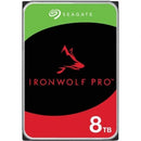 Seagate IronWolf Pro 8 TB | 3,5' | SATA III | Disco Rígido de 256 MB