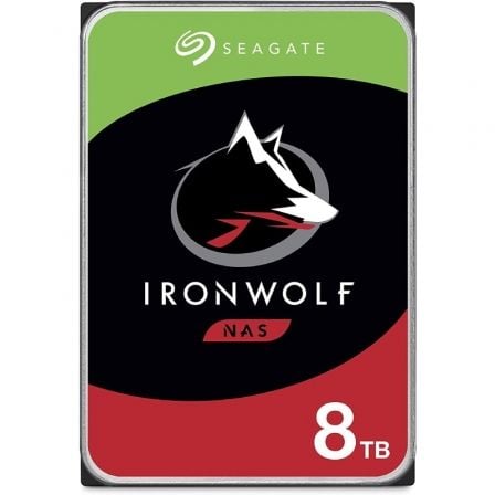 Seagate IronWolf NAS ST8000VN004 8 TB | 3,5' | SATA III | de 256 MB