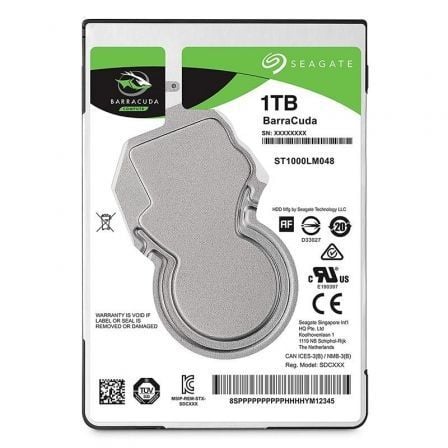 Seagate BarraCuda 1 TB | 2,5' | SATA III | de 128 MB