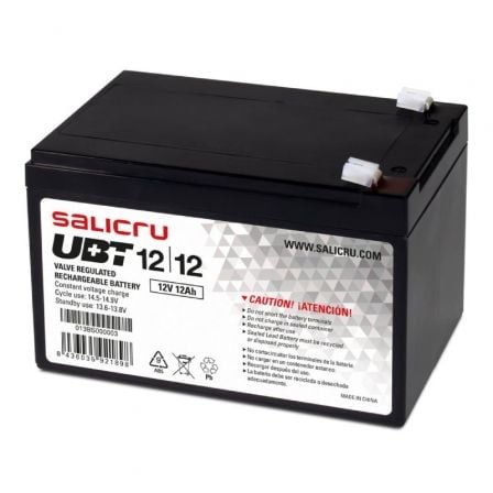 Bateria Salicru UBT 12 | 12 compatível com UPS Salicru de acordo com as especificações