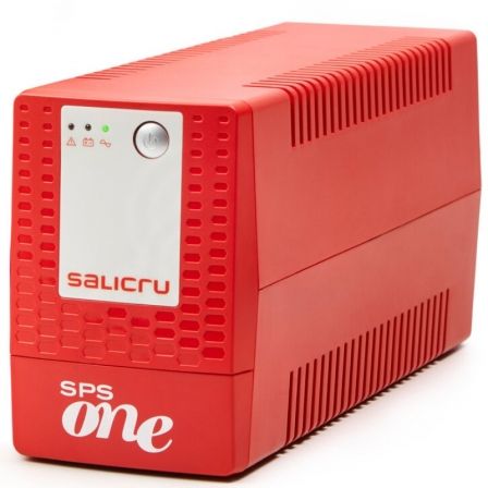 UPS de linha interativa Salicru SPS 500 ONE IEC | 500VA-240W | 4 saídas | Formato torre