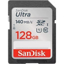 SanDisk Ultra SD HC UHS-I de 128 GB - SDXC | Classe 10 | 140 MB