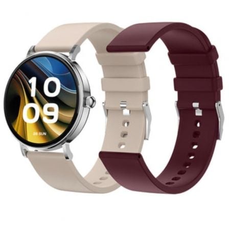 SPC Smartee Duo Velvet 9656B Smartwatch | Notificações | Frequência Cardíaca | Branco