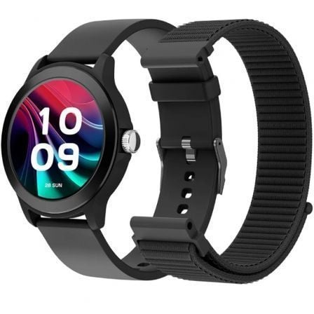 SPC Smartee Duo Vivo 2 9655N Smartwatch | Notificações | Frequência Cardíaca | Preto | Inclui Pulseira Extra