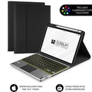 Capa com teclado Subblim KeyTab Pro BT para iPad 10.9' 10ª geração, preta