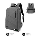 Subblim City para laptops até 15,6'  | Porta USB  | Cinza