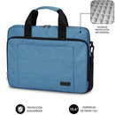 Bolsa acolchoada para Subblim Air para laptops até 15,6'  | Azul