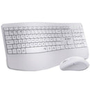 Combo de teclado e Subblim Dual Office Prowave | Branco