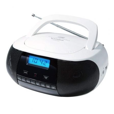 Rádio CD Sunstech CRUSM400WT/Branco