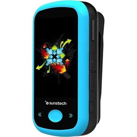 Sunstech IbizaBT MP4 Player | 8 GB | Tela de 1,8'' | Rádio FM | Azul
