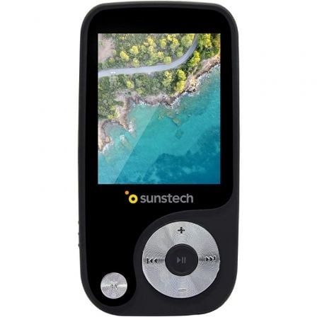 Sunstech Thorn MP4 Player | 4 GB | Tela de 1,8' | Rádio FM | Preto