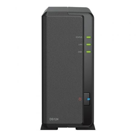NAS Synology Diskstation DS124 | 1 baia 3,5'- 2,5' | 1 GB DDR4 | Formato Torre