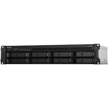 NAS Synology RackStation RS1221+  | 8 baias 3,5'-2,5' | 4 GB DDR4 | Formato Rack