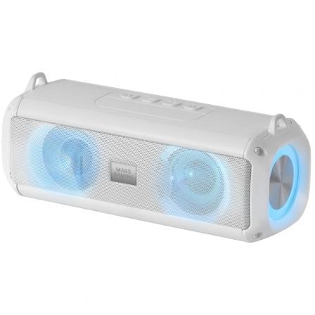 Mars Gaming MSB-XT Caixa de Som Portátil |  Barra de Som com Bluetooth |  20 W |  2.0 |  Branca