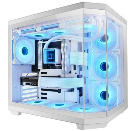 Caixa Gaming semi-torre Mars Gaming MC-3TCORE   |  Branca