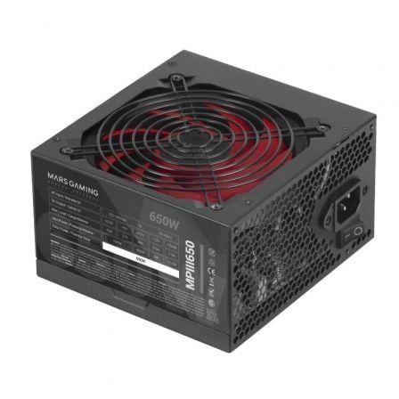 Mars Gaming MPIII650 | 650 W | Ventoinha de 12 cm