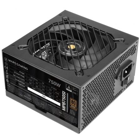 Mars Gaming MPB750SI | 750 W | Ventoinha de 12 cm | Bronze 80 Plus