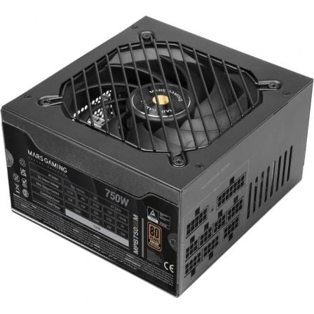 Mars Gaming MPB750SIM | 750 W | Ventoinha de 14 cm | Bronze 80 Plus