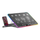 Mars Gaming MNBC13 para laptops de até 17''  |  Iluminação LED | Preto