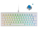 Teclado mecânico Mars Gaming MKMINIPRO   |  azul   |  Branco
