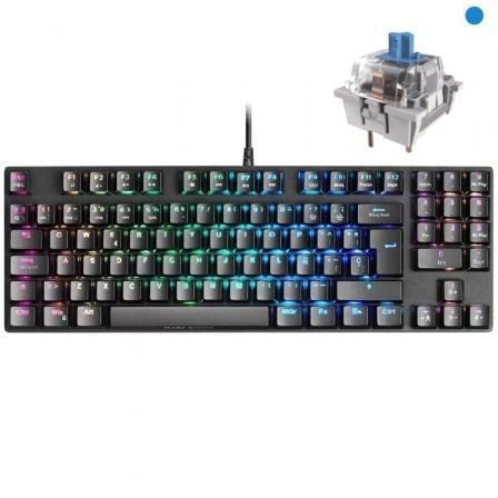 Teclado mecânico Mars Gaming MKREVOPROBES   |  azul