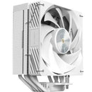Ventoinha Mars Gaming MCPU-X5 com dissipador de calor | 12 cm | Branco