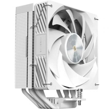 Ventoinha Mars Gaming MCPU-X5 com dissipador de calor | 12 cm | Branco