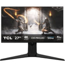 TCL 27R83U de 27' | 4K | 1ms | 160Hz | VA | Multimídia | Altura ajustável | Preto e branco
