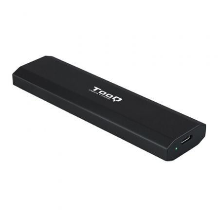 Caixa externa TooQ TQE-2223B para unidade NVMe M.2   |  USB 3.2   |  sem parafusos