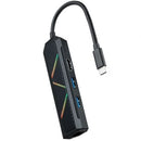Cabo de acoplamento USB Tipo C Nanocable 10.16.0501 | 2xUSB | 1xUSB Tipo C PD | 1xHDMI | 1xRJ45 | Preto