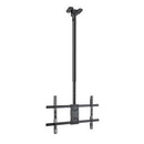 TooQ LPCE1186TSLI-XL-B Suporte de teto giratório   |  inclinável   |  nivelado para TVs de 43 a 86''   |  até 60 kg