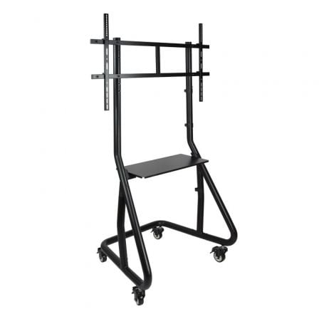 Suporte de chão TooQ FS20200M-B com rodas para TVs de 60 a 105''   |  até 100 kg