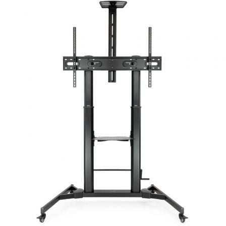 Tooq FS20400HM-B Suporte de chão ajustável   |  inclinável com rodas para TVs de 60 a 100''   |  até 100 kg