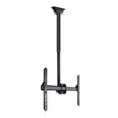 TooQ LPCE1170TSLI-B Suporte de teto giratório   |  inclinável   |  nivelado para TVs de 37 a 70''   |  até 50 kg