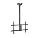 TooQ LPCE1186TSLI-B Suporte de teto giratório   |  inclinável   |  nivelado para TVs de 43 a 86''   |  até 60 kg