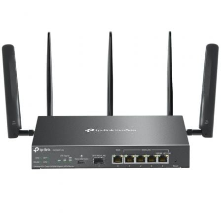 TP-Link Omada ER706W-4G | WiFi 6 | 3000 Mbps | 2,4 GHz 5 GHz | 5 antenas | WiFi 802.1Q