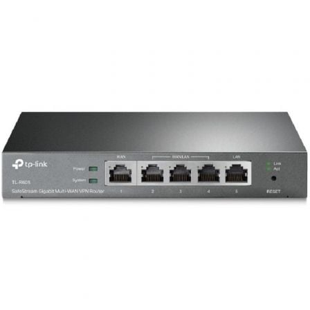 Gigabit SafeStream TP-Link Omada TL-R605 | 5 portas multi-WAN