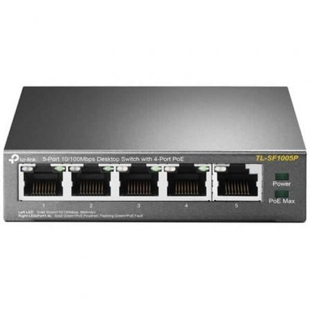 TP-Link TL-SF1005P 5 Portas | RJ-45 10   |  100 PoE Switch