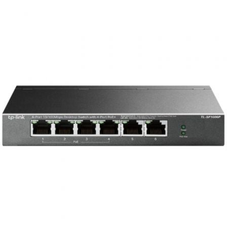 TP-Link TL-SF1006P 6 Portas | RJ-45 10   |  100 PoE Switch