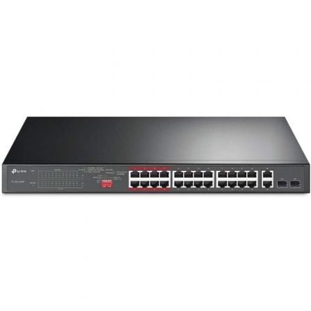 TP-Link TL-SL1226P 26 Portas   |  RJ-45 10   |  100   |  1000 PoE   |  SFP
