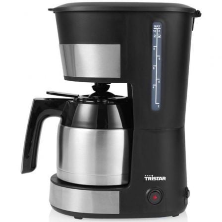 Cafeteira de filtro Tristar CM-1283 | 10 chávenas | Preto e prata