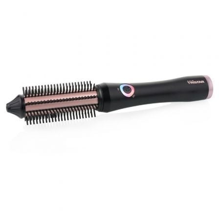 Escova alisadora de cabelo Tristar HD-2503| Preta e rosa