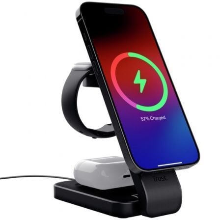 Base de carregamento sem fio Trust Viro 20 W  |   MagSafe